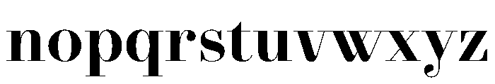 AgathaVAR CondensedExtraBoldContrast Instance Font LOWERCASE