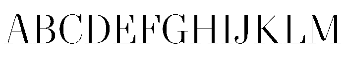 AgathaVAR CondensedLightContrast Instance Font UPPERCASE