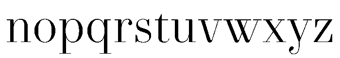 AgathaVAR CondensedLightContrast Instance Font LOWERCASE