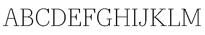 AgathaVAR CondensedThin Instance 6724d953 Font UPPERCASE