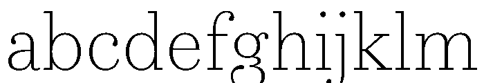 AgathaVAR CondensedThin Instance FONT