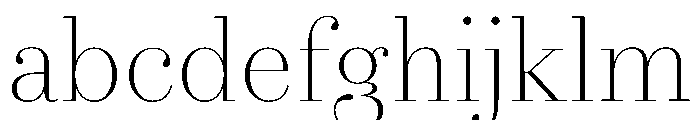 AgathaVAR CondensedThinContrast Instance D00251a3 FONT