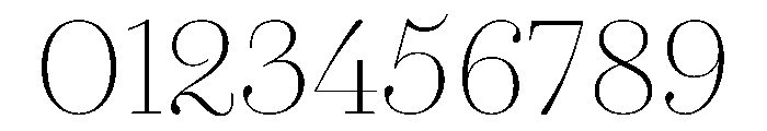 AgathaVAR CondensedThinContrast Instance Font OTHER CHARS
