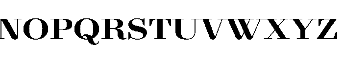 AgathaVAR ExpandedBlack Instance Font UPPERCASE