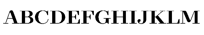 AgathaVAR ExpandedExtraBold Instance Font UPPERCASE