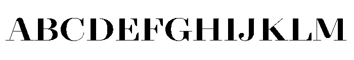 AgathaVAR ExpandedExtraBoldContrast Instance Font UPPERCASE