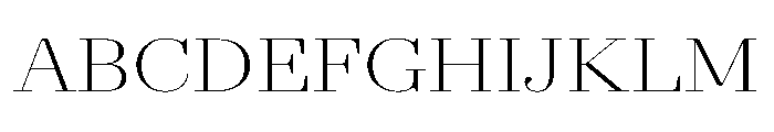 AgathaVAR ExpandedExtraLightContrast Instance 73916b31 Font UPPERCASE