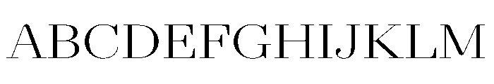 AgathaVAR ExpandedLightContrast Instance Font UPPERCASE