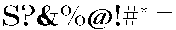 AgathaVAR ExpandedMedium Instance Font OTHER CHARS
