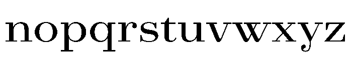 AgathaVAR ExpandedMedium Instance Font LOWERCASE