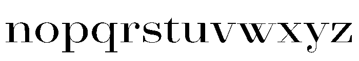 AgathaVAR ExpandedMediumContrast Instance 12702cec Font LOWERCASE