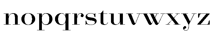 AgathaVAR ExpandedSemiBoldContrast Instance Font LOWERCASE