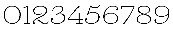 AgathaVAR ExpandedThin Instance Font OTHER CHARS