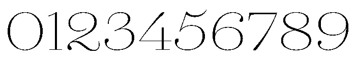 AgathaVAR ExpandedThinContrast Instance Font OTHER CHARS