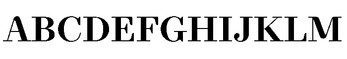 AgathaVAR ExtraBold Instance Font UPPERCASE