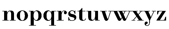AgathaVAR ExtraBold Instance Font LOWERCASE