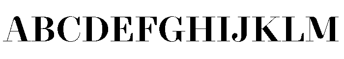 AgathaVAR ExtraBoldContrast Instance Font UPPERCASE