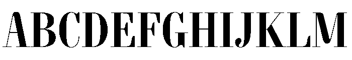 AgathaVAR ExtraCondensedBoldContrast Instance Font UPPERCASE
