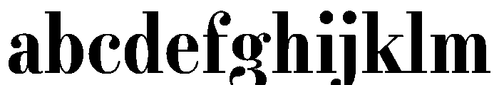 AgathaVAR ExtraCondensedExtraBold Instance FONT