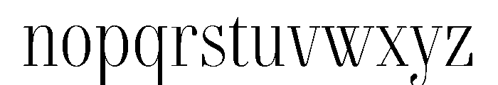 AgathaVAR ExtraCondensedExtraLightContrast Instance Ff224659 Font LOWERCASE
