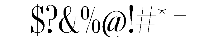 AgathaVAR ExtraCondensedLightContrast Instance Font OTHER CHARS