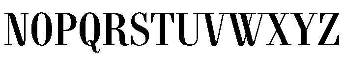 AgathaVAR ExtraCondensedSemiBold Instance Font UPPERCASE