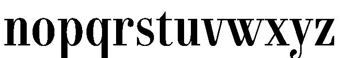 AgathaVAR ExtraCondensedSemiBold Instance Font LOWERCASE