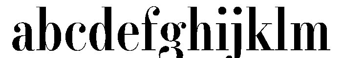 AgathaVAR ExtraCondensedSemiBoldContrast Instance FONT