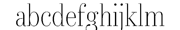 AgathaVAR ExtraCondensedThinContrast Instance FONT