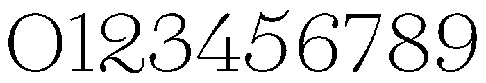 AgathaVAR ExtraLight Instance Font OTHER CHARS