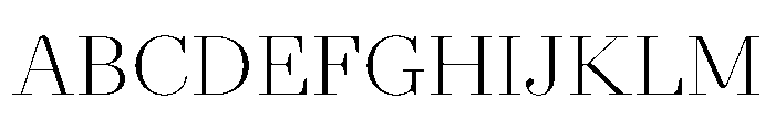 AgathaVAR ExtraLightContrast Instance Font UPPERCASE
