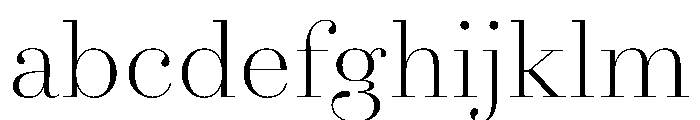 AgathaVAR ExtraLightContrast Instance FONT