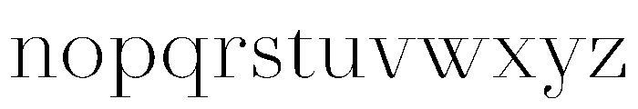 AgathaVAR ExtraLightContrast Instance Font LOWERCASE