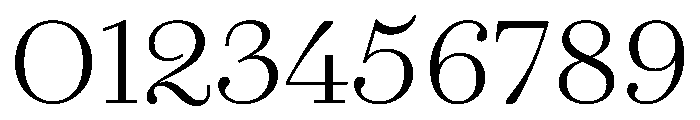 AgathaVAR Light Instance Font OTHER CHARS