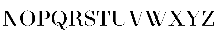 AgathaVAR MediumContrast Instance Font UPPERCASE