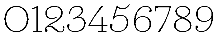 AgathaVAR Thin Instance Font OTHER CHARS