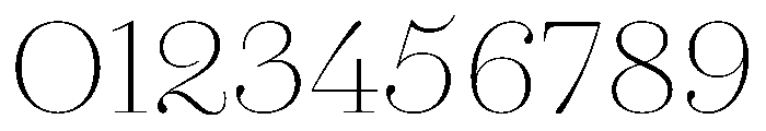 AgathaVAR ThinContrast Instance Font OTHER CHARS