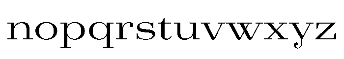 AgathaVAR UltraExpanded Instance 1b570bc0 Font LOWERCASE