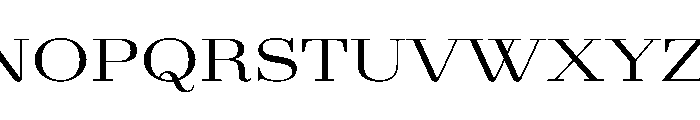 AgathaVAR UltraExpanded Instance Font UPPERCASE