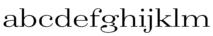 AgathaVAR UltraExpanded Instance FONT