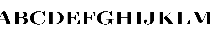 AgathaVAR UltraExpandedBlack Instance Font UPPERCASE