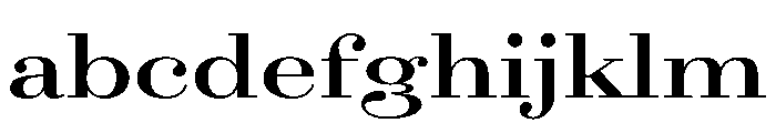 AgathaVAR UltraExpandedBold Instance FONT