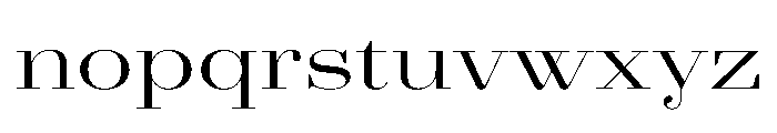 AgathaVAR UltraExpandedContrast Instance 906219fc Font LOWERCASE