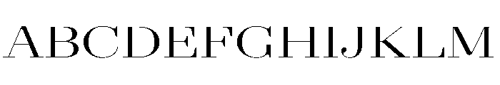 AgathaVAR UltraExpandedContrast Instance Font UPPERCASE