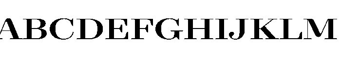 AgathaVAR UltraExpandedExtraBold Instance Font UPPERCASE