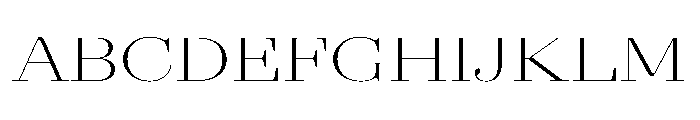 AgathaVAR UltraExpandedExtraLightContrast Instance 6ed5f1c9 Font UPPERCASE