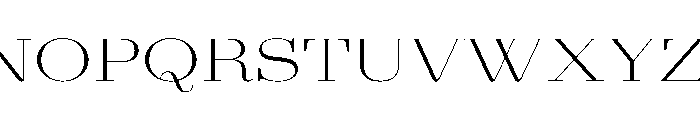 AgathaVAR UltraExpandedExtraLightContrast Instance 6ed5f1c9 Font UPPERCASE