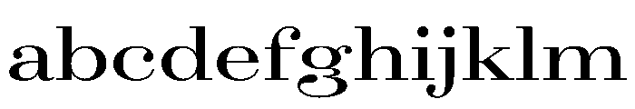 AgathaVAR UltraExpandedSemiBold Instance FONT