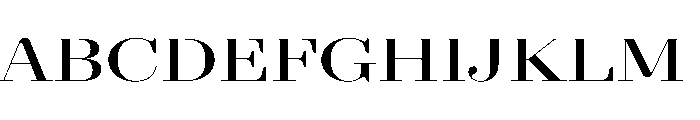 AgathaVAR UltraExpandedSemiBoldContrast Instance 8e13a0ce Font UPPERCASE