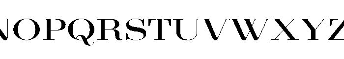 AgathaVAR UltraExpandedSemiBoldContrast Instance 8e13a0ce Font UPPERCASE